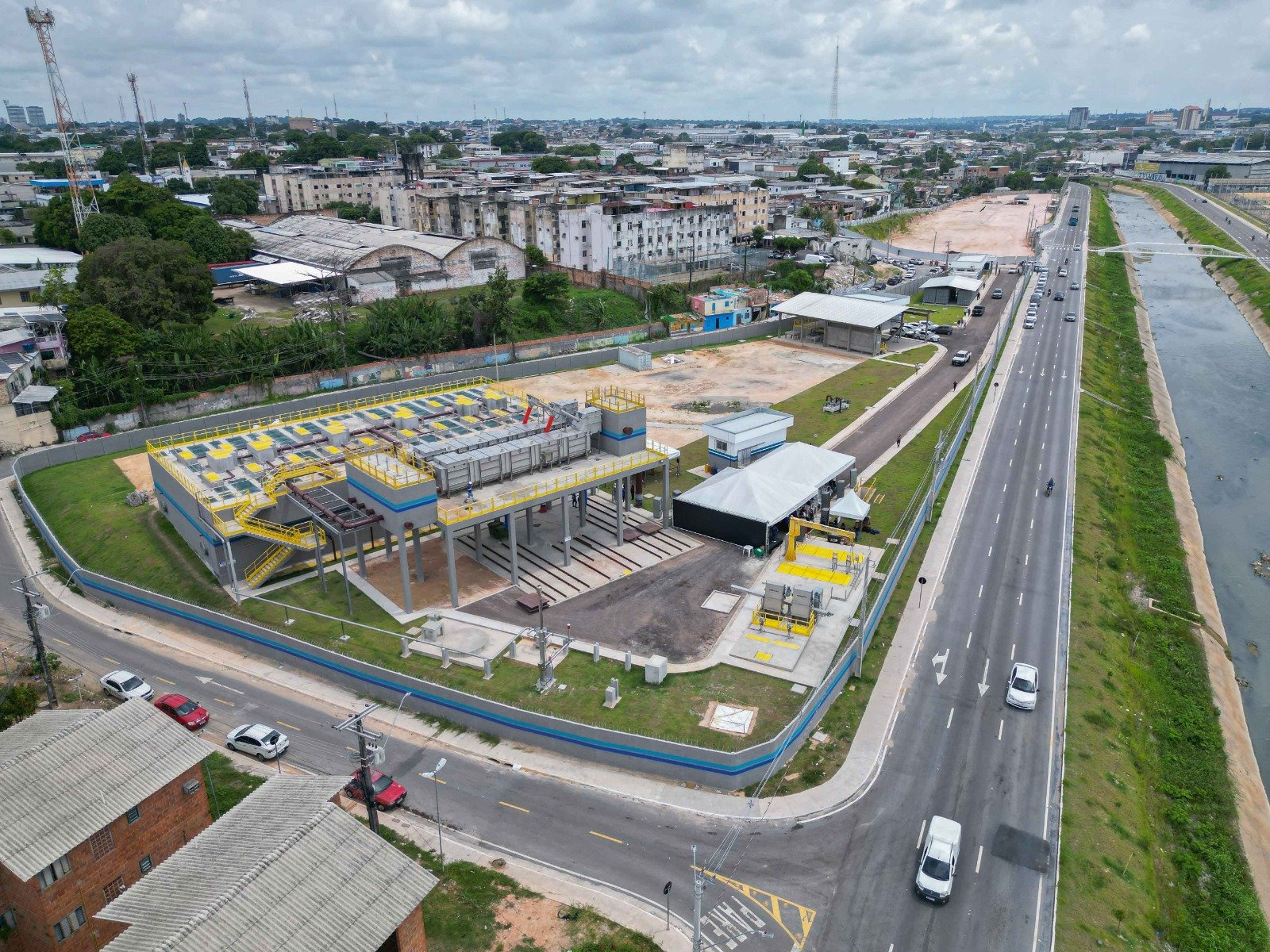 Estação de Tratamento de Esgoto Prosamin