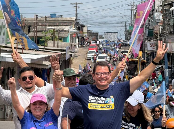 Candidato a deputado estadual já passou por Rio Preto da Eva, Itacoatiara e Urucurituba, e agora segue para Silves e Itapiranga